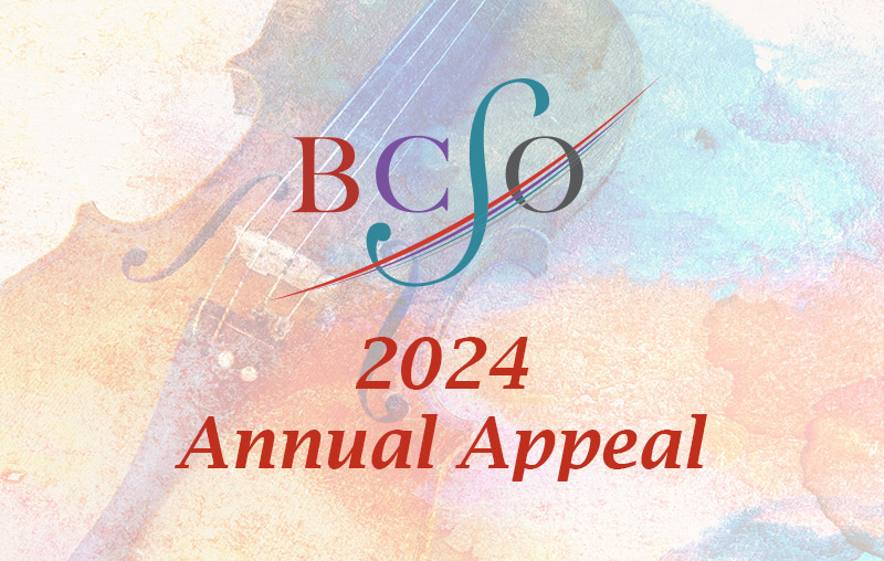 Annual Appeal for the 72nd Anniversary Season of the Bucks County Symphony Orchestra